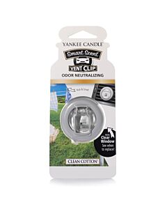 Yankee Candle Clean Cotton Smart Scent Vent Clip